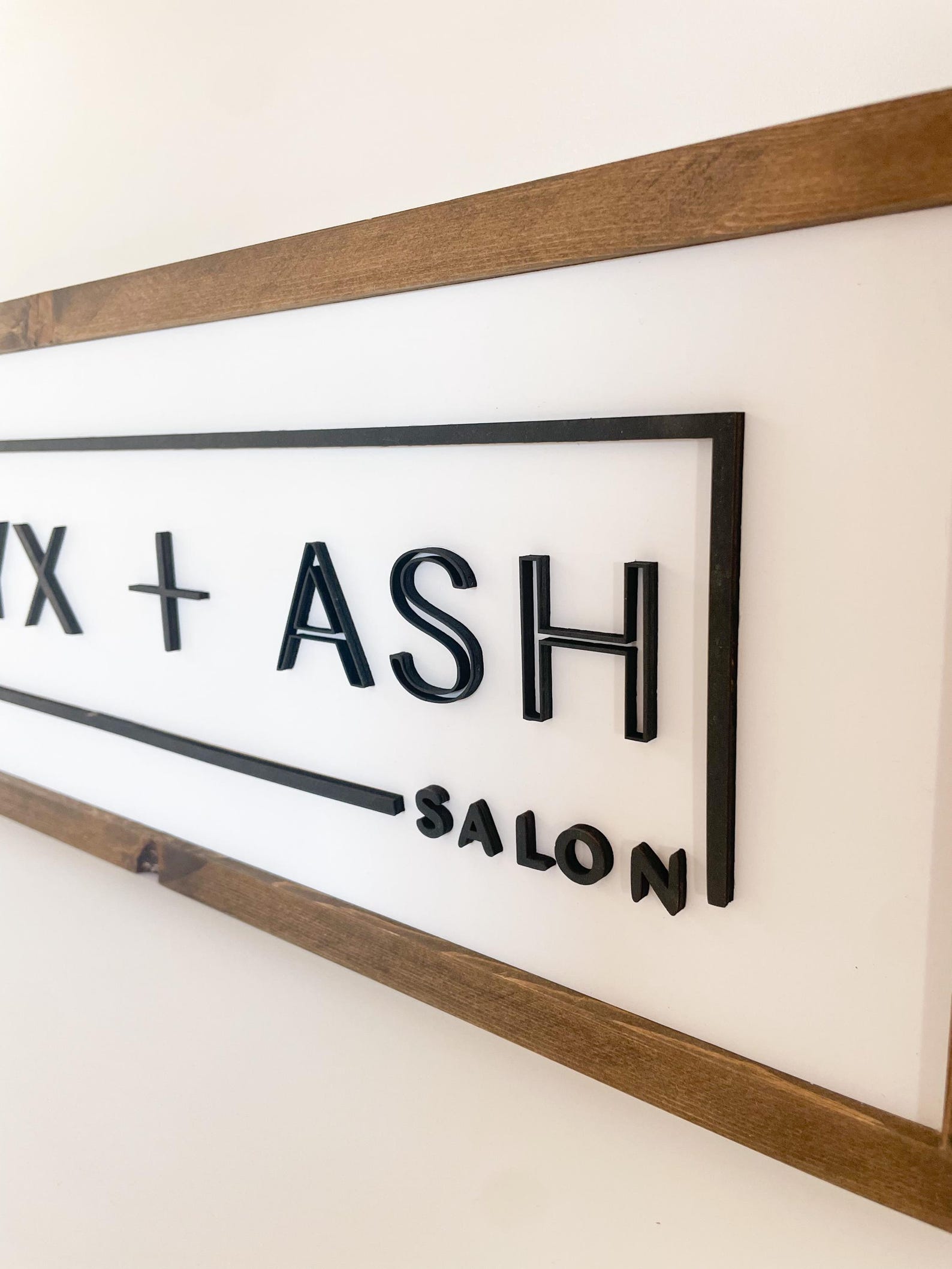 Custom 3D Logo Wood Sign Personalized Business Wall Decor - Etsy