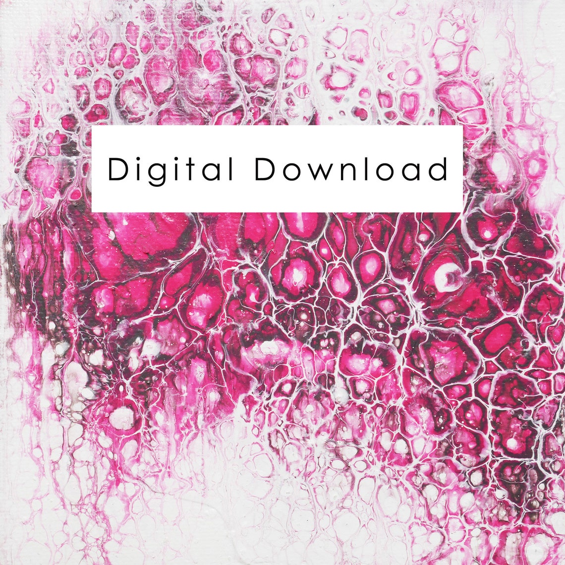 Printable Wall Art Pink Wall Art Digital Download Art | Etsy