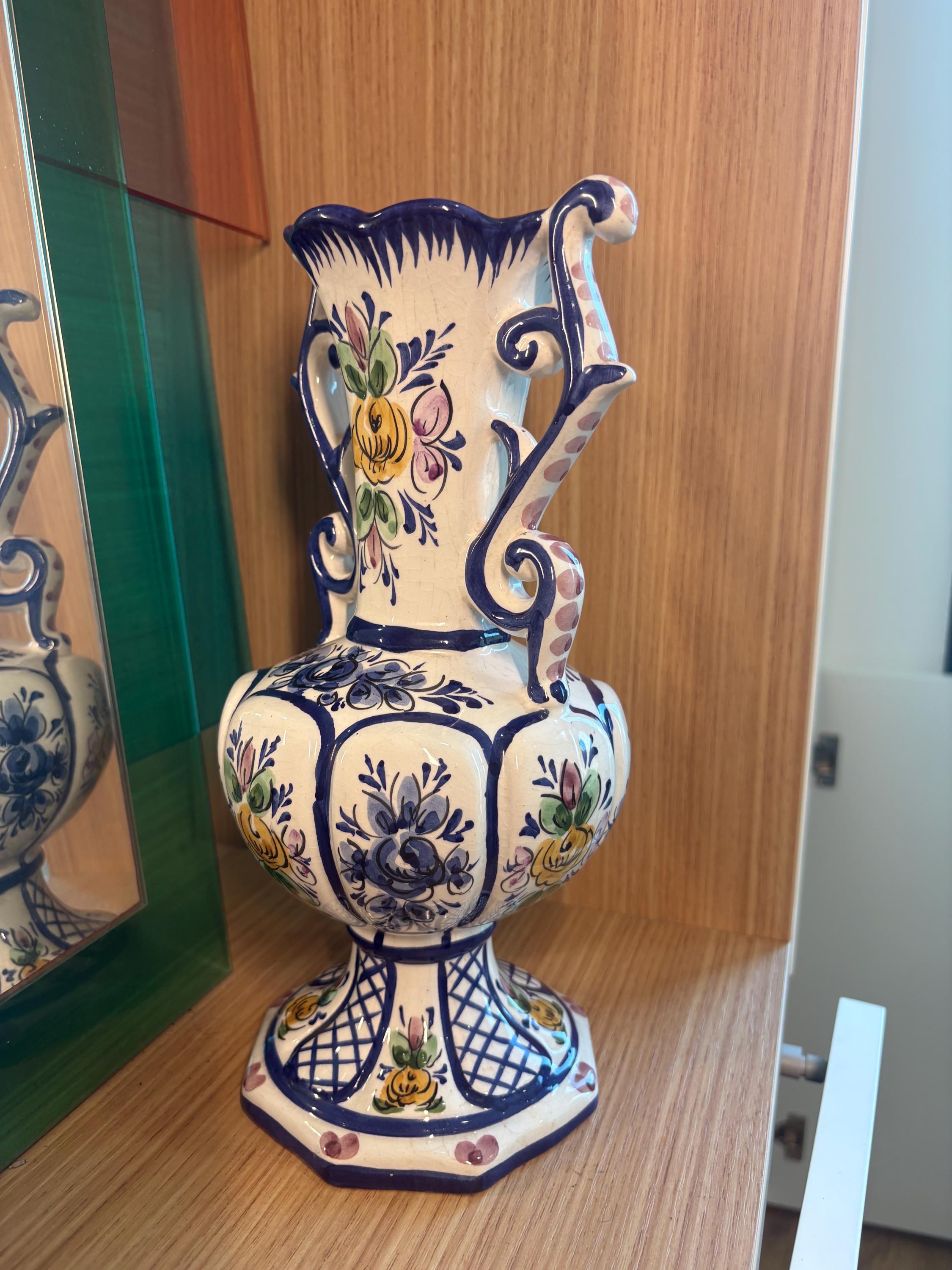 Ensemble de porte-objets et vases vintage Ceramadad en