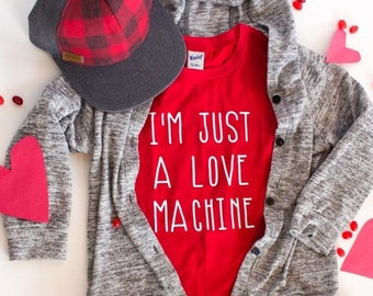 Love Machine Kids valentine shirt, toddler valentines day, boys valentine, girls valentine, funny kids shirt, toddler tee, funny valentine