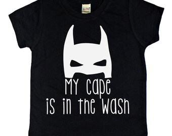 batman birthday shirt with cape