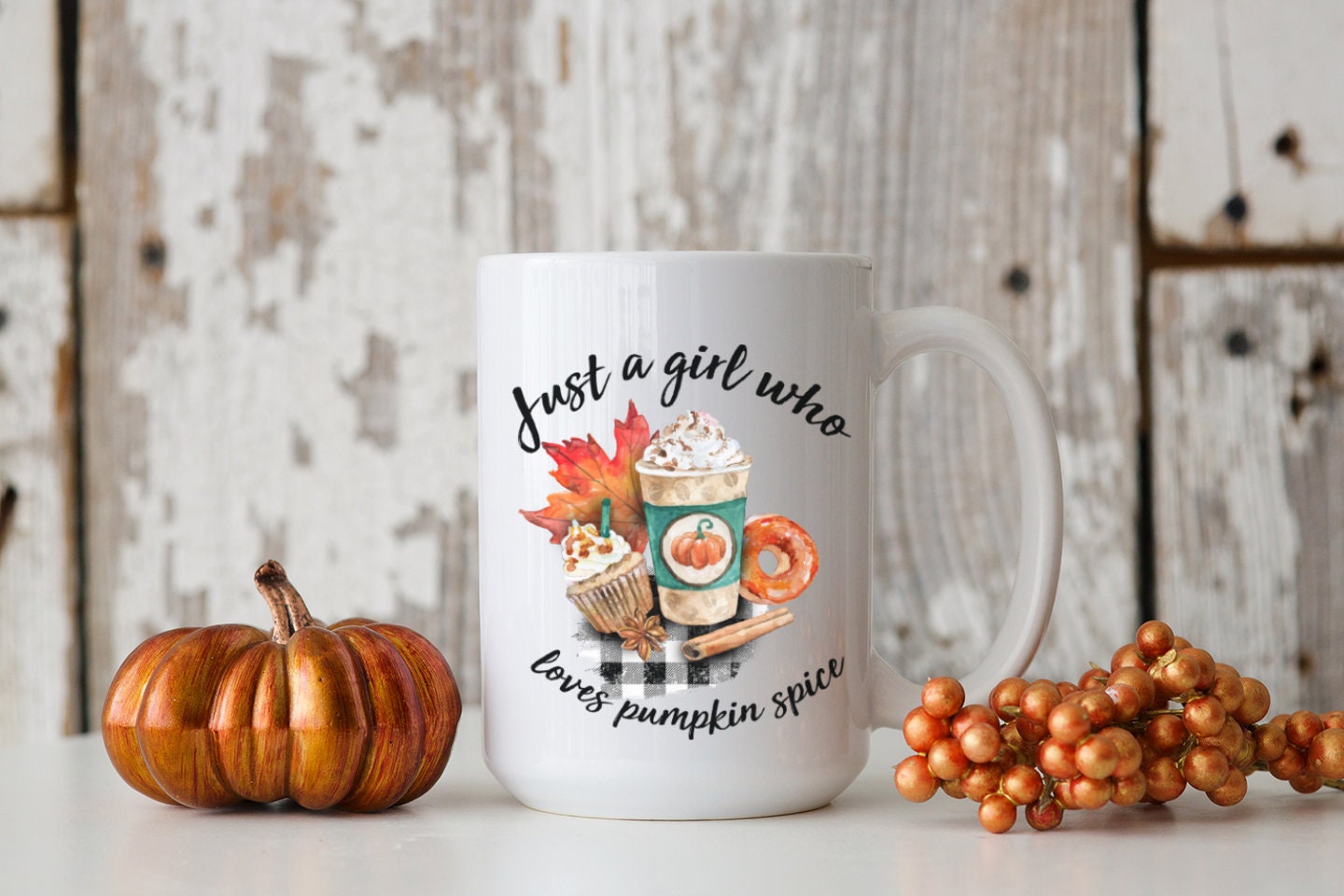 Polka Dot Coffee Mug Gift - A Pumpkin And A Princess