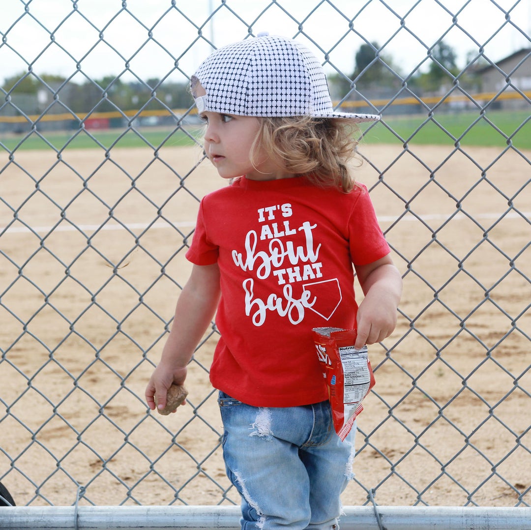 Baseball Shirt, Kid Shirt, All About That Base, Kids Tshirt, Boy Shirt