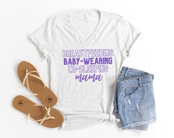 Breastfeeding Baby wearing shirt, Breastfeeding Shirt, Nursing Top, Motherhood Style, Milk Maid, Breastfed, Breastfeeding, Postpartum Gift