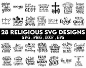 Religious SVG Bundle, Religious SVG, Christian SVG, Jesus Svg, Bible Verse Svg, Religious Quote Svg, Religious Saying, Bible Svg, Faith svg