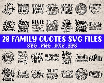Familie Sprüche svg Bundle, Bauernhaus Familie Svg, Bauernhof Deko svg, Schöne Familie Sprüche svg, Familie Liebe SVG, Willkommensschild
