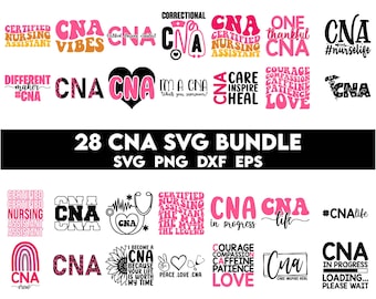 Cna-Svg-Bundle, Krankenschwester-Svg, Krankenpflege-Svg, Krankenschwester-Leben-Svg, medizinische svg, Cna-Leben, Cna-Png, Krankenschwester-Hemd-Svg-Dateien Cricut