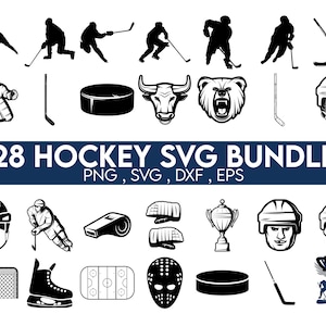Eishockey SVG Bundle, Eishockey Silhouette, Eishockey SVG, Eishockey Clipart, Vektor, Eishockeyspieler, Eishockeyschläger, Eishockeyschläger, Eishockeyschläger