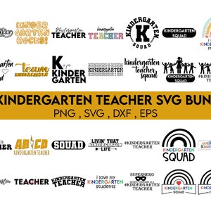 Pacchetto Svg per insegnanti di scuola materna, pacchetto Svg per insegnanti di scuola materna, insegnante di scuola materna in formato Svg, ritorno a scuola, scuola materna in formato Svg, camicia per insegnanti di scuola materna in formato Svg