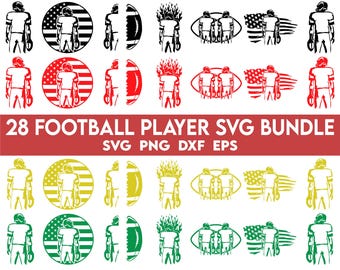 Fußballspieler SVG-Bundle, personalisierter Name, Fußball-Namens-Svg, Fußball-Trikot, Fußballsaison, Fußballspieler-Svg