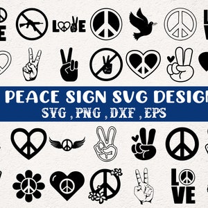 Peace sign svg bundle, Peace Sign Svg, Peace Svg, Peace Love Svg, Peace Hand Svg, floral peace svg, Peace Skeleton Svg, Peace Pigeon svg