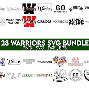 Krieger svg Bundle, Krieger svg, Schule Geist Shirts svg, Schule Maskottchen svg, Krieger Schule Team svg, Krieger Lehrer Shirt svg