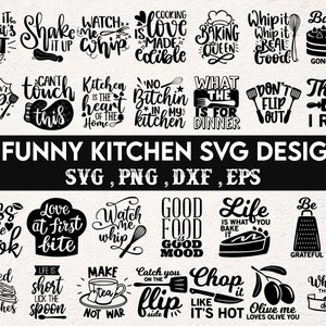 Funny kitchen svg bundle, kitchen sign svg, kitchen quotes svg, kitchen towel svg, cooking svg, potholder svg, cook svg, files for cricut