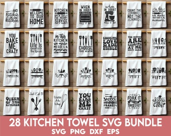 Küchenhandtuch SVG Bundle, Geschirrtuch Zitate, Küchenhandtuch SVG, Kochen Zitate, Topflappen svg, Geschirrtuch Sprüche Bundle, Küche Humor