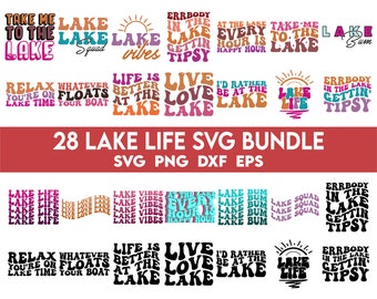 Lake life Svg bundle, Lake Svg Bundle, Lake Life Svg, Beach Svg, Lake House Svg, Lake Quotes svg, Lake Theme svg, Camping Svg