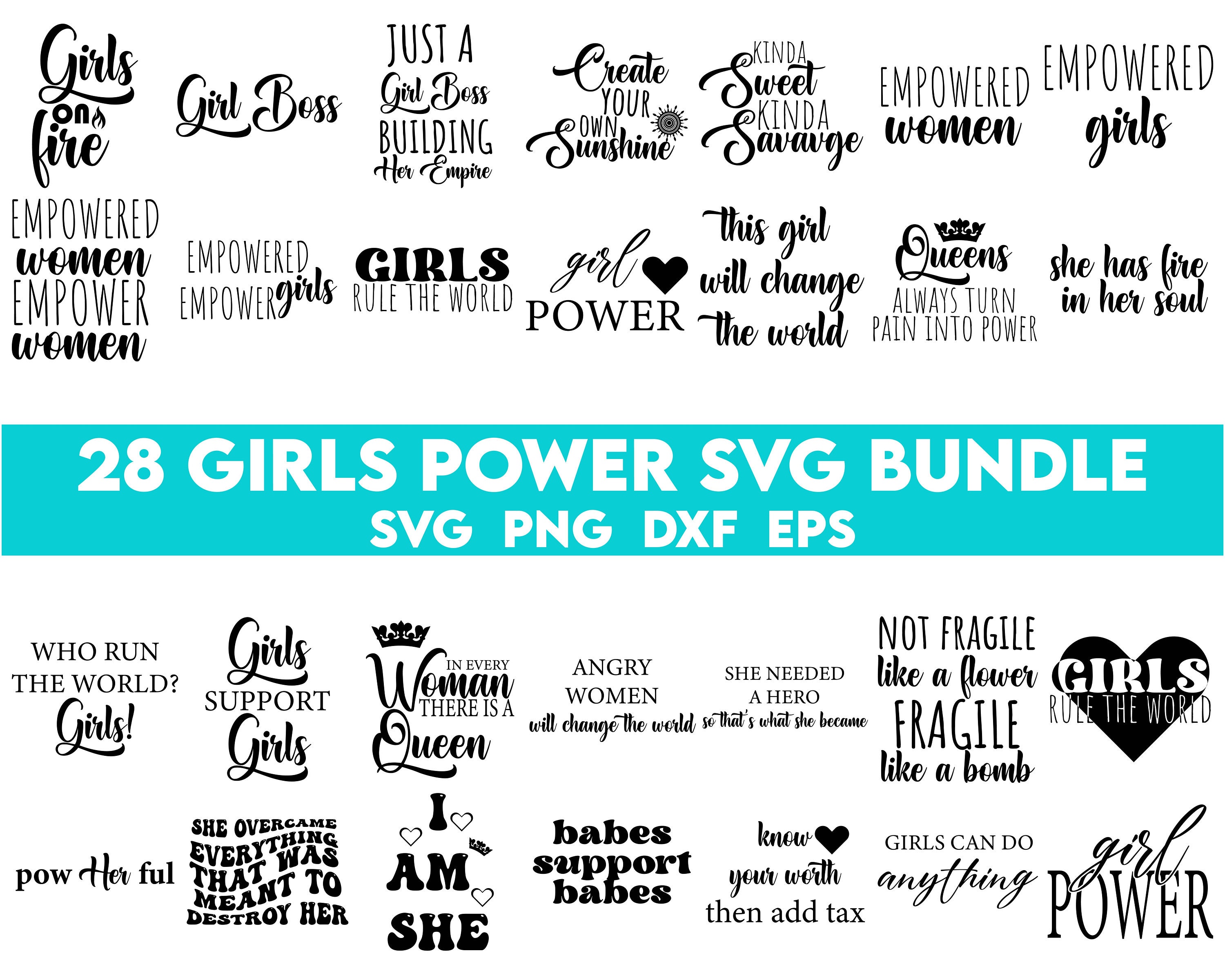 She is Loved SVG, Girl Power SVG, Strong Female svg, fierce svg, Strong  Girls, Super Girl, girls rule, get it girl, svg, dxf, png, eps, jpeg