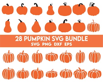 Bundle SVG citrouille, citrouille SVG, vecteur citrouille, Halloween Svg, citrouille chemise svg, clipart automne, clipart automne