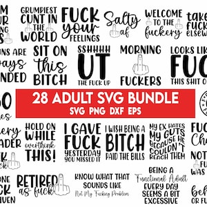 Erwachsenen-Svg-Bundle, Erwachsenen-Svg, Rude-Svg, Handwerks-Bundle, Erwachsenen-Zitaten svg, Savage-Svg, lustiges svg-Bundle, Hündin svg, Mittelfinger-Svg