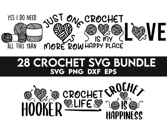 My Crochet Is My Happy Place Shirt: Funny Love Crocheting My Crochet Is My Happy Place Shirt: Funny Love Crocheting