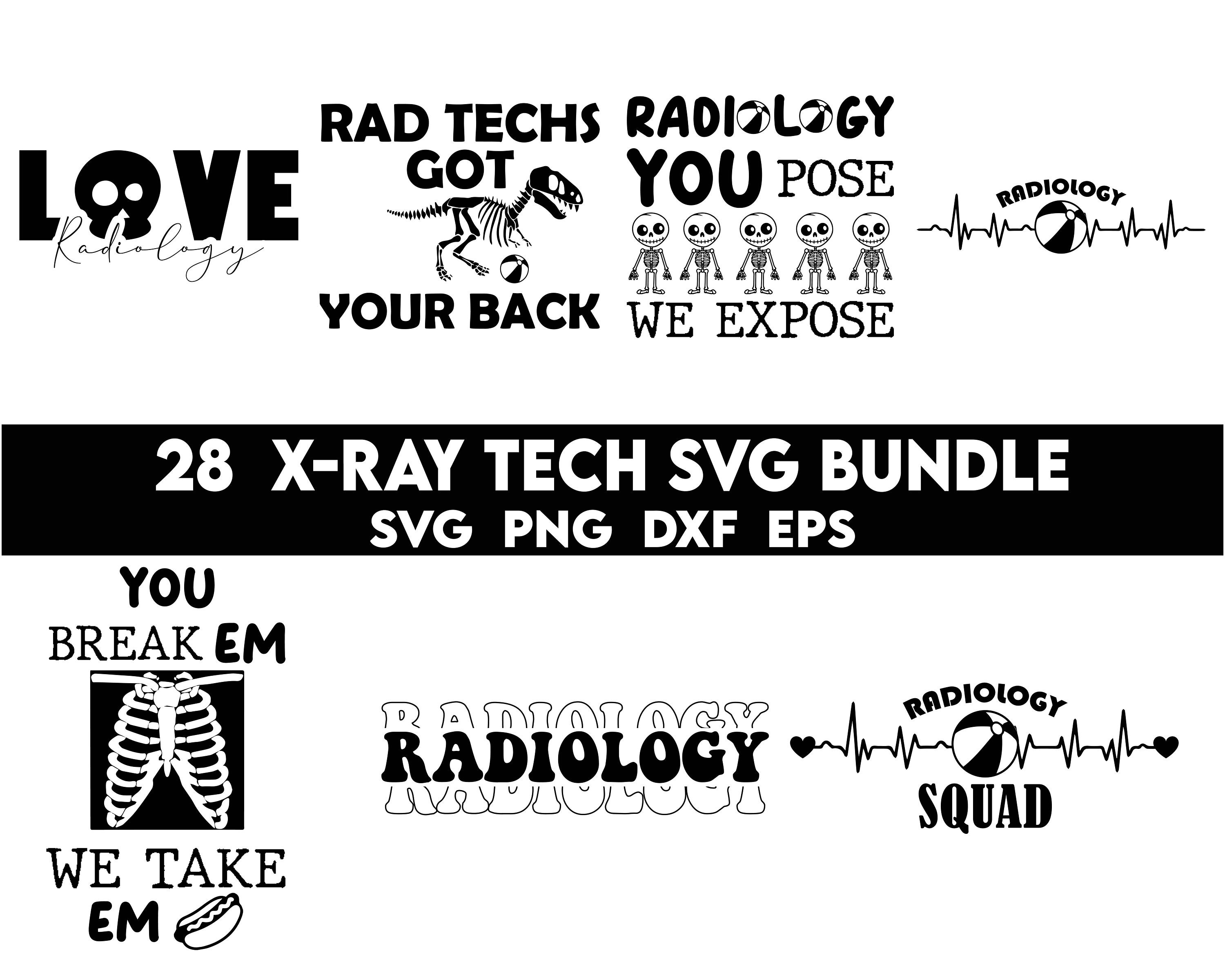 Xray Tech Svg Bundle, Xray Technologist Svg, Xray Technician Svg