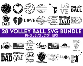 Volleyball SVG Bundle, Volleyball Shirt svg, Game Day Svg, Volleyball Svg Cut File, Volleyball Mama svg, Volleyball Sport, volleyball girl