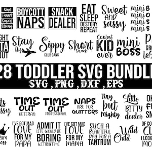 Toddler Svg Bundle, Toddler Shirt Svg, Kids Shirt Svg, Funny Cut File, Toddler Png, baby girl svg, baby boy svg, kids toddler svg