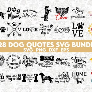 Dogs Quotes Svg Bundle, Dog Mom svg, dog quotes svg, pet and dogs svg, dog lover svg, Dog Saying svg, Dog Design svg, Pet Svg, Pet Dog Svg