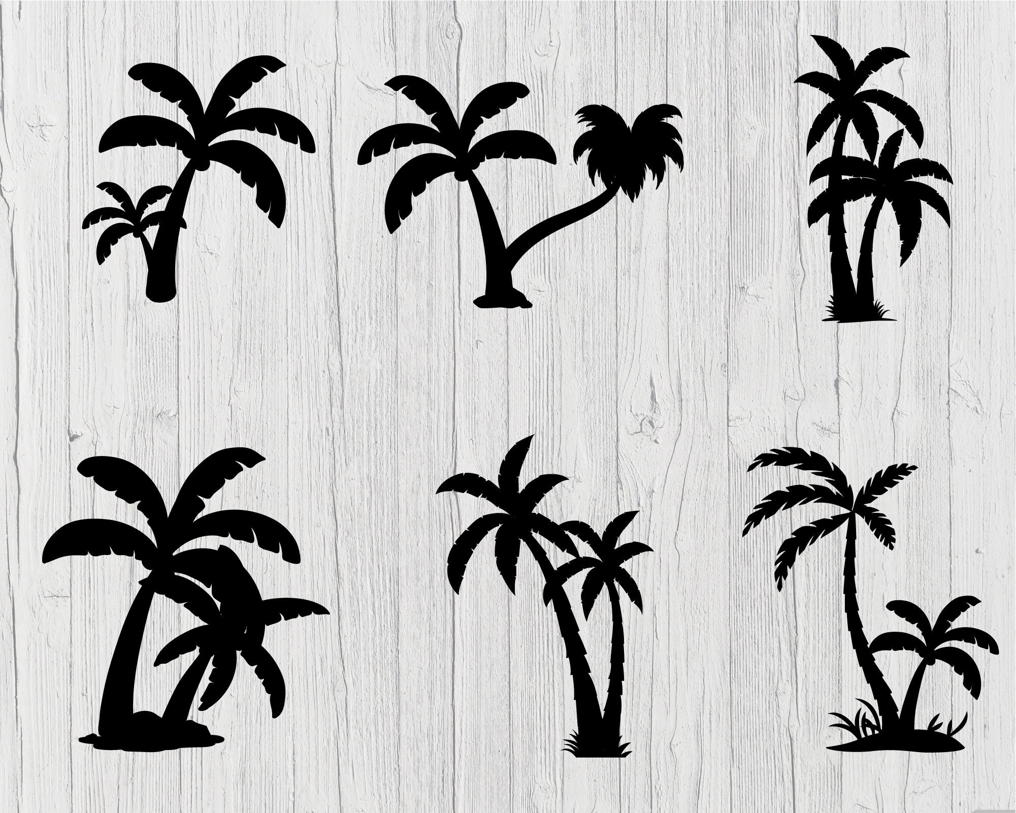 Palm Tree SVG Bundle Palm Trees Designs Palm Beech Svg Palm - Etsy ...