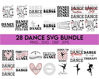 Dance Svg Bundle, Dance Svg, Dance Lover Svg, Dance Mom Svg, Dance Coach Svg, Dance Shirt Svg, Dance png Bundle, Dance Quotes Svg