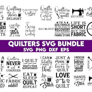 Quilters SVG Bundle, Quilting Svg, Quilting Shirt Quote Svg, Funny Quilting SVG, Sewing Quilter svg, Quiltaholic svg