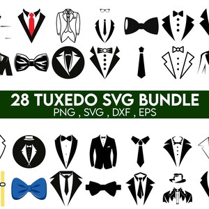 Tuxedo SVG Bundle, Tuxedo SVG, Tuxedo Png Bundle, Tuxedo Clipart, Suit clipart, Suit bundle svg, Tuxedo cut file, Tuxedo SVG