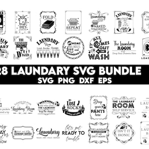 Laundry Svg Bundle, Laundry Room Svg, Bathroom Svg, Wash Dry Svg, Home Sign Svg, Farmhouse Svg, Quotes Svg, Sayings Svg
