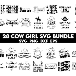 Cowgirls svg Bundle, Cowgirl SVG, Cowboy SVG, Western svg, Howdy svg, Wild west svg, Western design, Western design