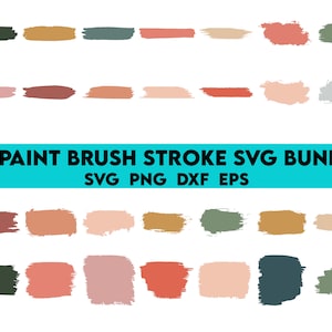 Pinselstrich svg Bundle, Pinselstrich svg png, handgezeichnete Pinsel, Hintergrund svg, Schlüsselbund svg, Boho Pinsel svg