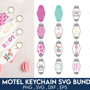 Motel Keychain svg bundle, motel keychain png, keychain svg bundle, keychain quotes svg, hotel keychain svg, keychain bundle, instant