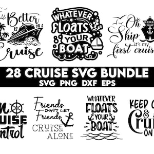 Cruise SVG Bundle, Cruise Ship Svg, Cruise Shirts Svg, Anchor Svg, Boat ...