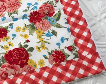 Pioneer Woman Sweet Rose Dish Drying Mat