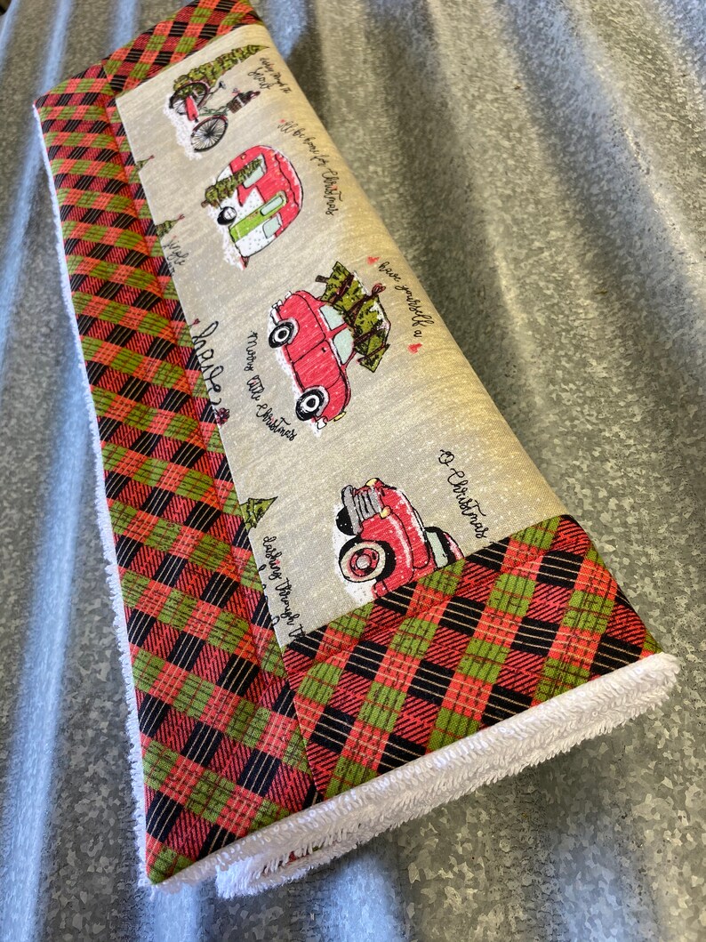 Christmas Dish Drying Mat Etsy