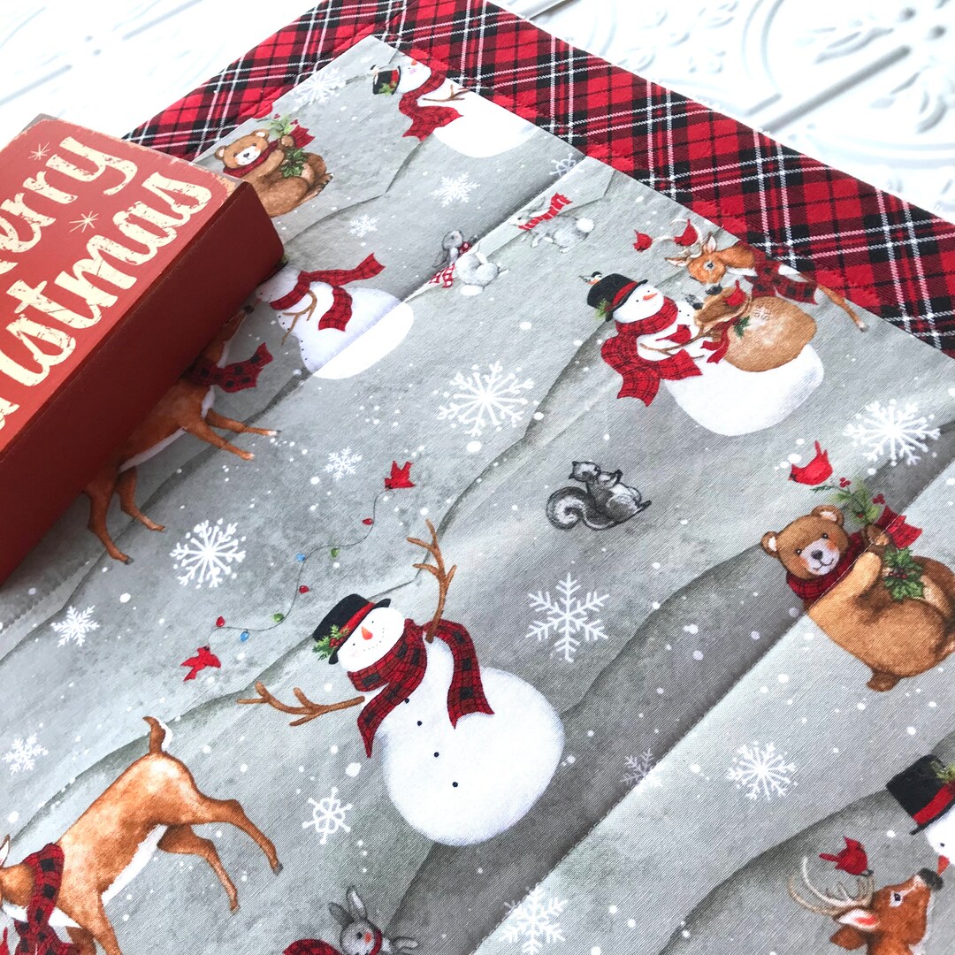 Christmas Dish Drying Mat Etsy