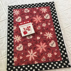 Valentine Dish Drying Mat