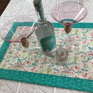 Retro Bar Mat