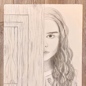Rebecca - Prints of Original Pencil Drawing - J. Hope Studios