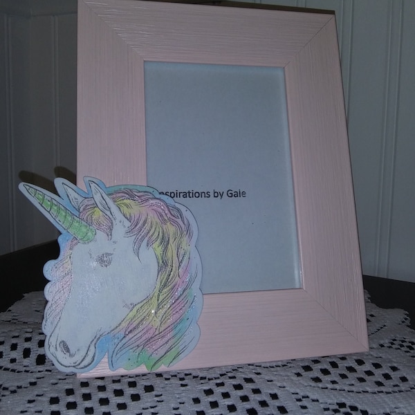 Custom Unicorn Photo Frame Make Your Own Unicorn Photo Frame