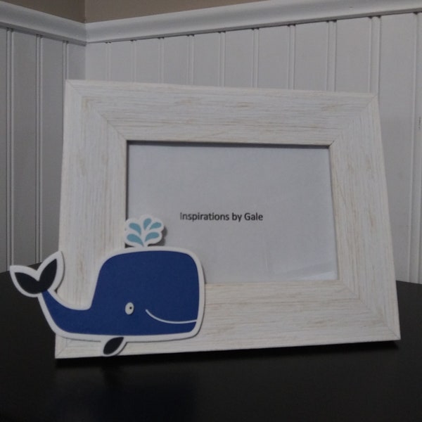 Blue Whale Picture Frame