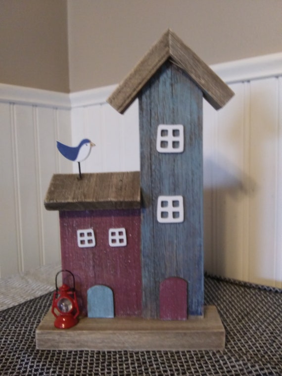 Blue Beach House Decor Etsy