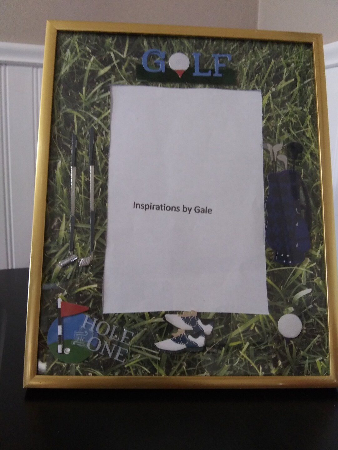 I Love to Golf Picture Frame Etsy