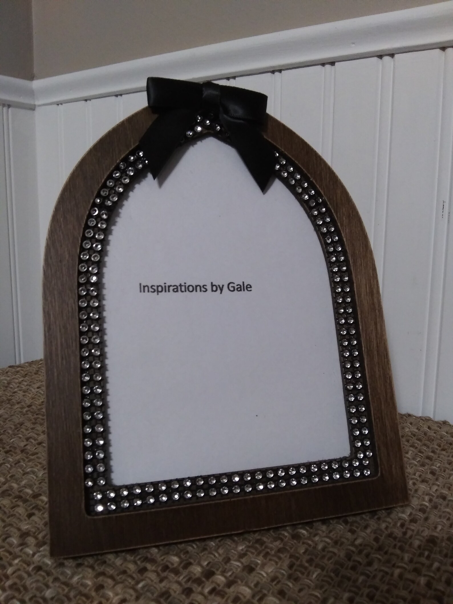 Brown Arch Picture Frame - Etsy