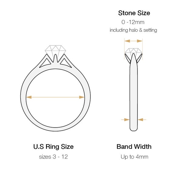 thin rotating engagement ring box