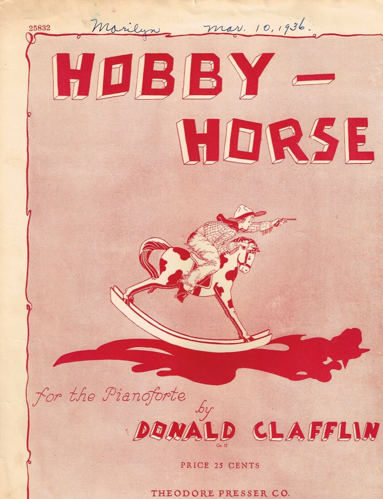 雑誌 Hobby-horse, by Donald Clafflin, Published by Theodor