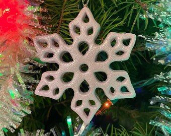 Snowflake Ornament, Christmas ornament, Christmas decor, Christmas decoration, gingerbread man, Christmas present, gift, stocking stuffer